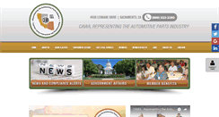 Desktop Screenshot of cawa.org